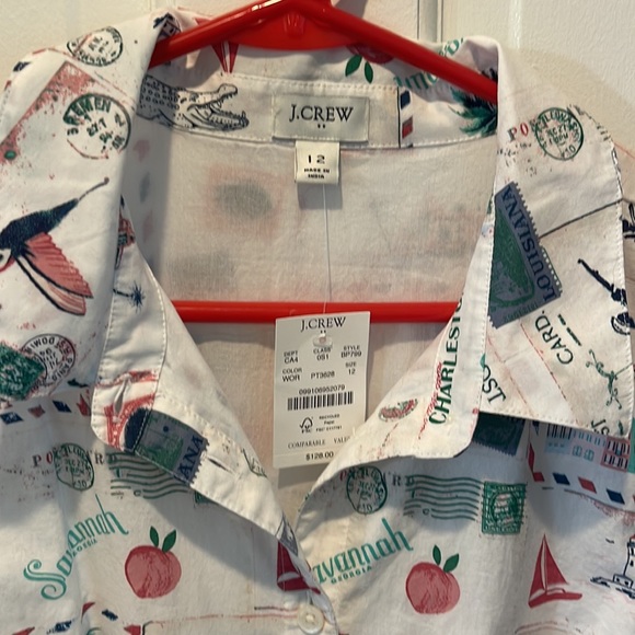 J Crew summer sleeveless dress. Size 12, never won! - Picture 2 of 4